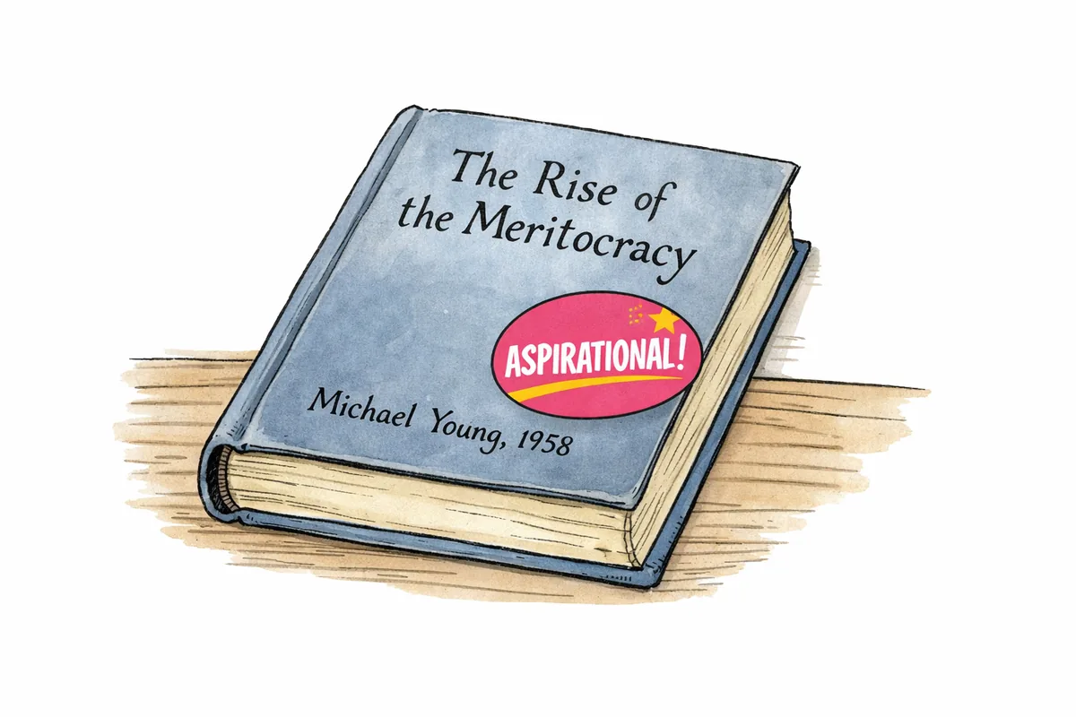 The Word That Escaped: Meritocracy, Kindness, and What We’re Actually Teaching Our Children